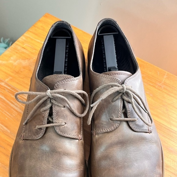 John Varvatos Lace Up Leather Oxford Smooth Toe - Picture 8 of 13